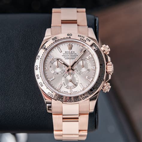 suche rolex daytona rosegold|rolex daytona value chart.